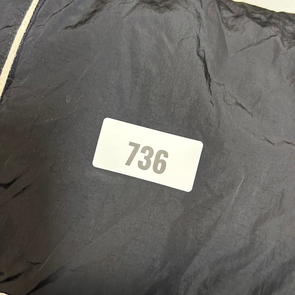 Nike Men's Black Track Pants Side Snap Button Size XL Y2K Baggy - Picture 7 of 7